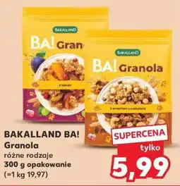 Kaufland Bakalland Ba! granola oferta