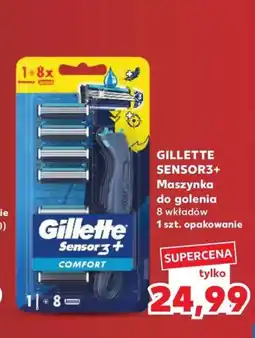 Kaufland Gillette Sensor3+ Maszynka do golenia oferta