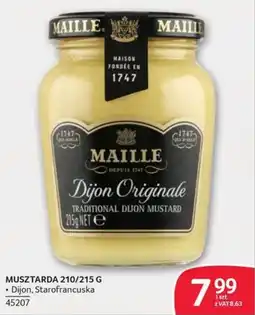 Selgros Musztarda Dijon, Starofrancuska oferta