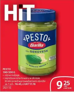 Selgros Pesto Barilla alla Genovese oferta