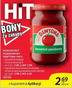 Selgros Koncentrat Pomidorowy Dawtona oferta