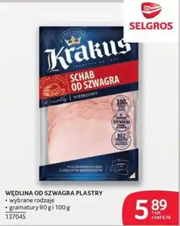 Selgros Wędлина od Szwagra Plastry oferta