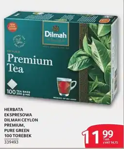 Selgros Herbata Ekspresowa Dilmah Ceylon Premium, Pure Green oferta