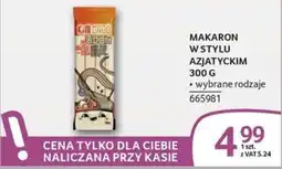 Selgros Makaron w stylu azjatyckim oferta
