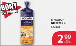 Selgros Goliard Makaron Nitki oferta