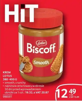 KREM LOTUS Biscoff Smooth