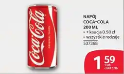 Selgros Napój Coca-Cola oferta