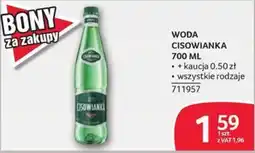Selgros Woda Cisowianka oferta