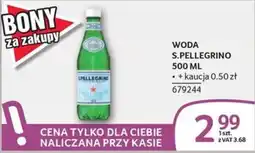 Selgros Woda S.Pellegrino oferta