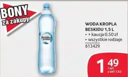 Selgros Woda Kropla Beskidu oferta