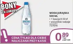 Selgros Woda Jurańska oferta