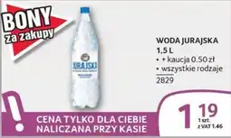 Selgros Woda Jurańska oferta