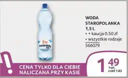 Selgros Woda Staropolska oferta