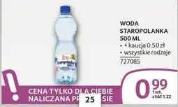 Selgros Woda Staropolska oferta
