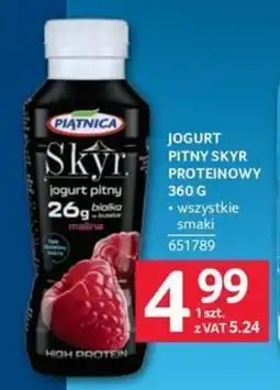Selgros Jogurt Pitny Skyr Proteinowy oferta
