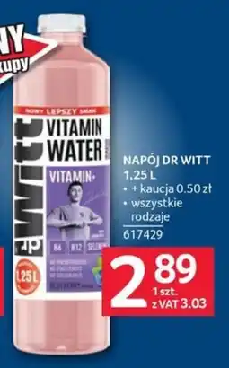 Selgros Napój Dr Witt Vitamin Water Vitamin+ oferta