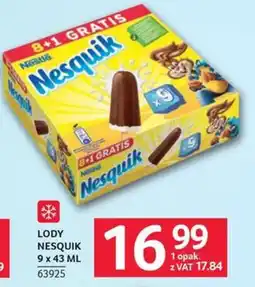 Selgros Lody Nesquik oferta