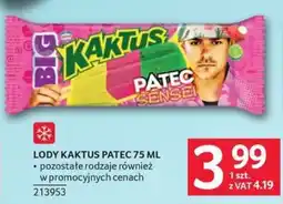Selgros Lody Kaktus Patec oferta