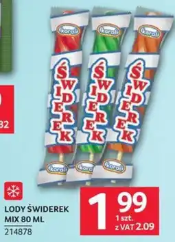 Selgros Lody Świderek oferta