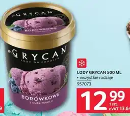 Selgros Lody Grycan Borówkowe oferta