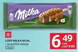 Selgros Lody Milka oferta