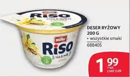 Selgros Deser Ryżowy Müller Riso oferta
