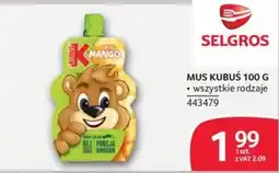 Selgros Mus Kubuś oferta