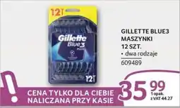 Selgros Gillette Blue3 Maszynki oferta