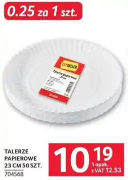 Selgros Talerze papierowe oferta