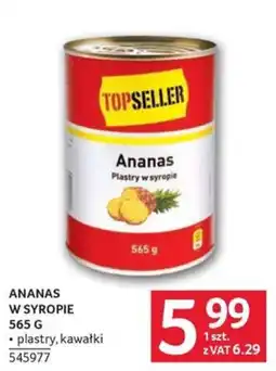 Selgros TOPSELLER Ananas oferta