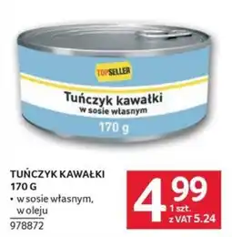 Selgros Tuńczyk kawałki w sosie własnym oferta