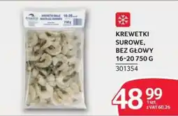 Selgros Krewetki białe oferta