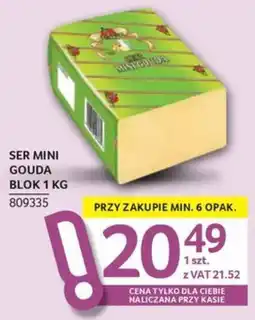 Selgros Ser Mini Gouda Blok oferta