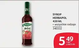Selgros Syrop Herbapol Malina oferta