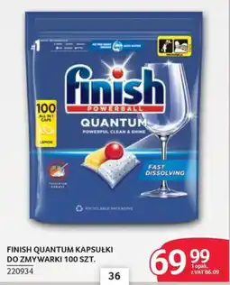 Selgros Finish Quantum Kapsułki do zmywarki oferta