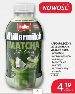 Selgros Müller Müllermilch Matcha oferta