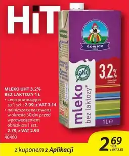 Selgros Mleko Łowicz bez laktozy oferta