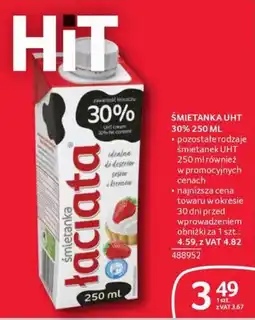 Selgros Śmietanka UHT 30% Łaciata oferta