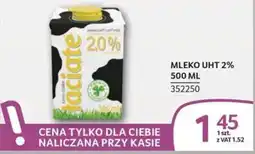 Selgros Mleko UHT 2% Łaciate oferta