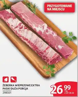 Selgros Żeberka Wieprzowe Extra Paski Duża Porcja oferta