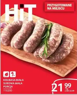 Selgros Kiełbasa Białą Surowa Mała Porcja oferta