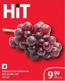 Selgros Winogrono Czerwone Red Globe Luz oferta