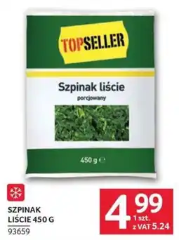 Selgros Szpinak liście oferta