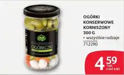 Selgros OGÓRKI KONSERWOWE OGÓRECZKI oferta