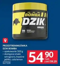 Selgros Przedtreningówka Dzik Bomba oferta
