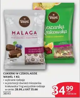 Selgros Cukierki w czekoladzie Wawel oferta