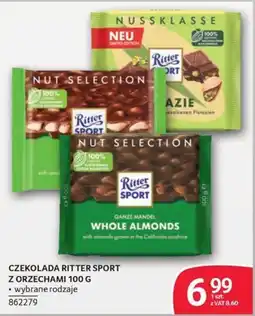 Selgros Czekolada Ritter Sport z orzechami oferta