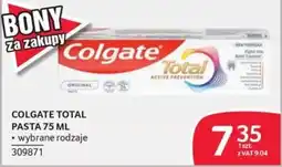 Selgros Colgate Total Pasta oferta