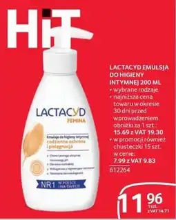 Selgros LACTACYD EMULSJA DO HIGIENY INTYMNEJ oferta