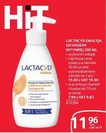LACTACYD EMULSJA DO HIGIENY INTYMNEJ